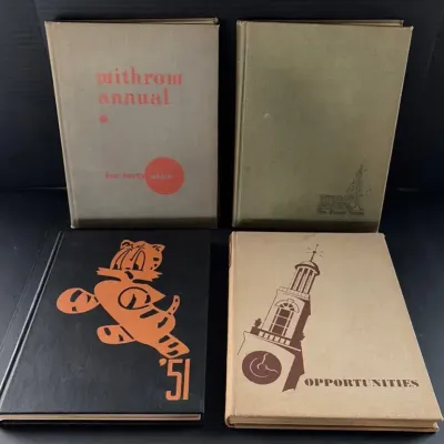 Withrow High Yearbooks 1949,1950,1951,1952