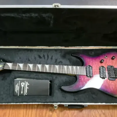 Jackson Professional Series Dinky Reverse Purple Burst Electric Guitar 