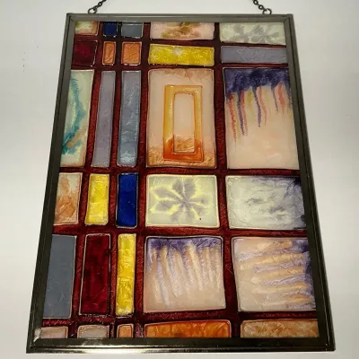 Fused Stained Glass (10 x 14)