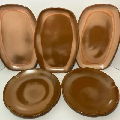 Frankoma Plainsman Platters