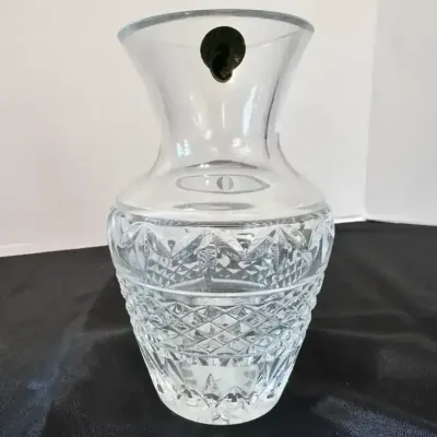 Waterford Glandore 7” Crystal Vase 