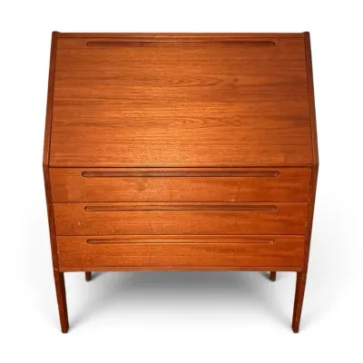 Kai Kristiansen for Torring / HJN Mobler Model 63 Danish Teak Secretary 