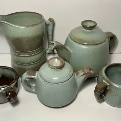 Frankoma Prairie Green Tea Serving 