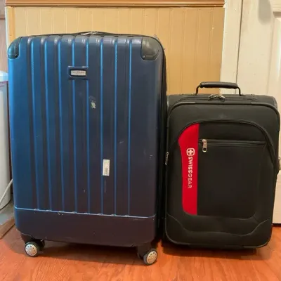 Two Suitcases Ricardo Beverly Hills And Swissgear