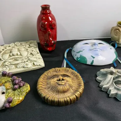 Pottery Faces 