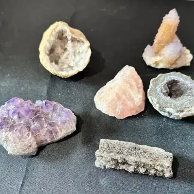 Geodes, Quarts, And Amethyst 