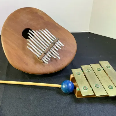 Kalimba And 4 Bar Metallophone 