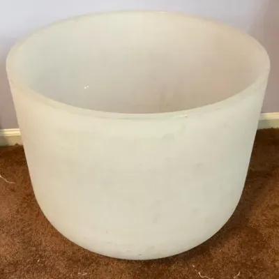 432Hz 14” C Root Crystal Singing Bowl (Mallet Not Included)