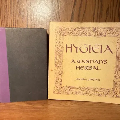Living With Magic By David Farren And Hygieia A Woman’s Herbal By Jeannine Parvati