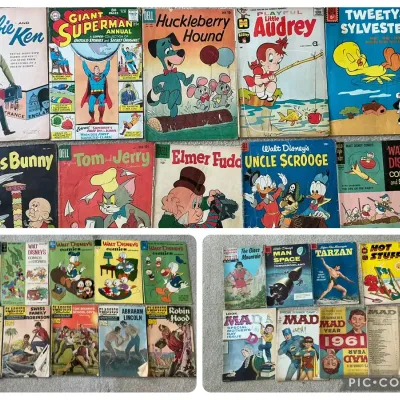 Vintage Children's Comics & Mad Magazines