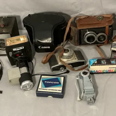 Kodak, Argus, & More Vintage Cameras & Camera Accessories