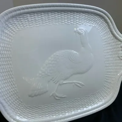 Wedgewood Nantucket Large Bone China Turkey Platter 
