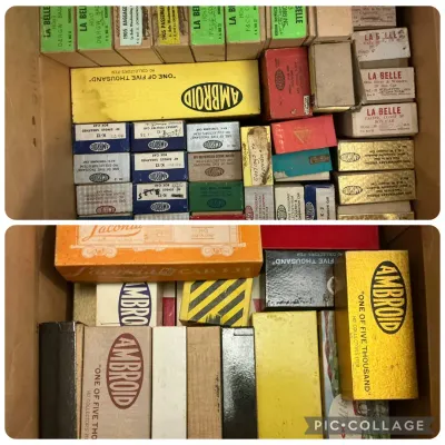 Vintage Wood Train Car Kits Binkley, La Belle, Ambroid, & More