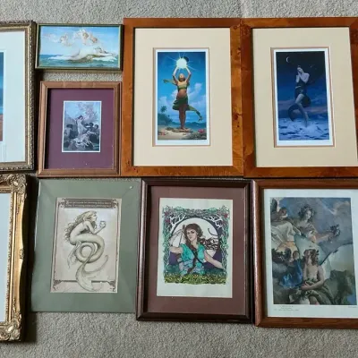 Girl Power Fantasy Art incl. Phill Singer, J. Brownie, Renae Taylor, & More
