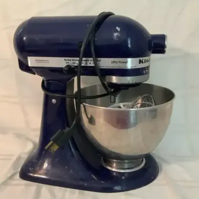 KitchenAid Blue Stand Mixer KSM90