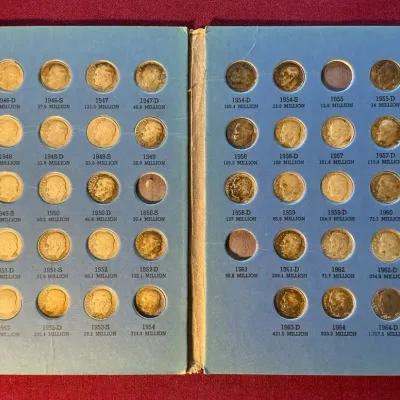 Roosevelt Silver Dimes (43 Count)