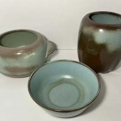 Frankoma Prairie Green Pottery (LO14)