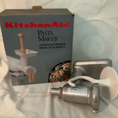 KitchenAid Grinder And Pasta Maker Attachments