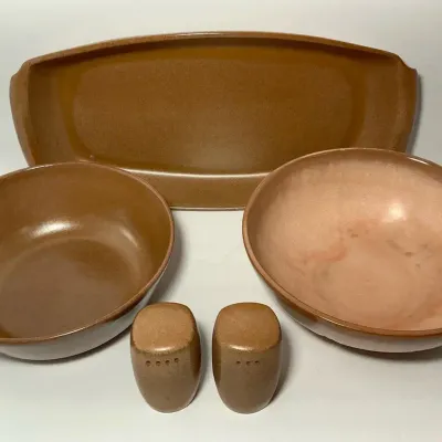 Frankoma Plainsman Platters & Shakers