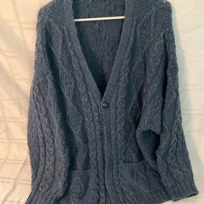 Aran Crafts Ireland 100% Wool Sweater XXL