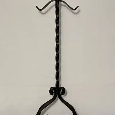 Iron Fireplace Tool Stand