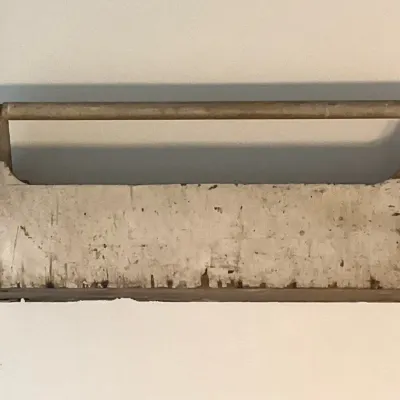 Farmhouse Wooden Tool Box Wall Shelf