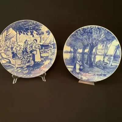 Delfts Decorative Towns People