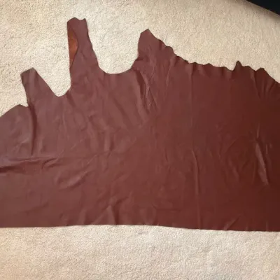 Brandy Leather Hide