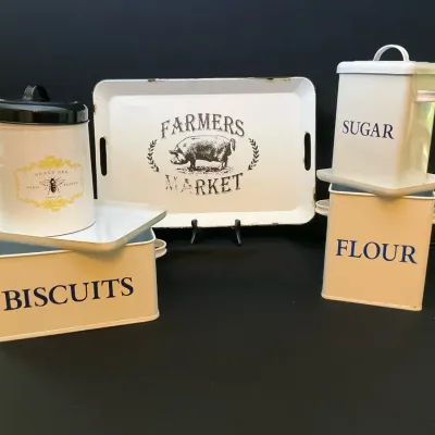 Farmhouse Kitchen Storage 