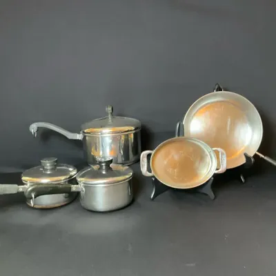 Revere Ware & All Clad Pots