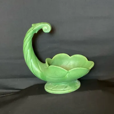 Vintage Monmouth Green Vase
