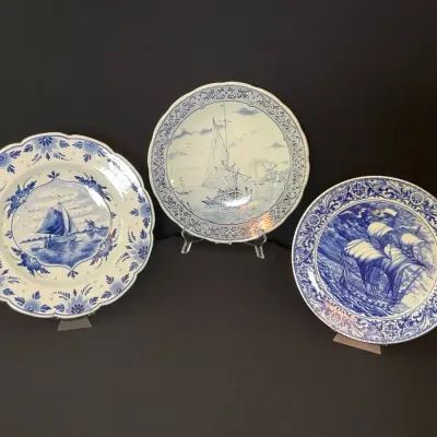 Delfts Decorative Sailing Ships