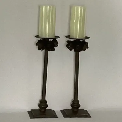 Rustic Candle Holders