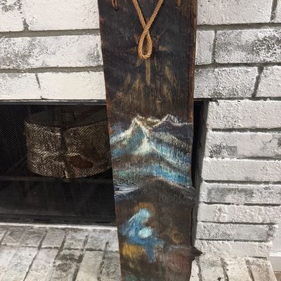 Wood From Old Railroad Painting
$100