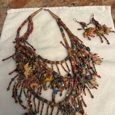 African Necklace/Earings
$200