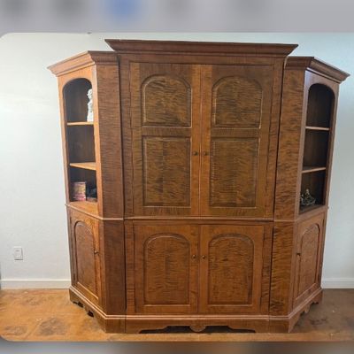 Beautiful Tiger wood Cabinet
$700
