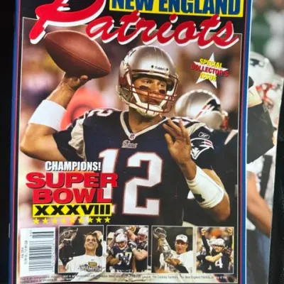 Sports books and mags in mint condition