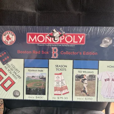 Boston Monopoly game sealed next used