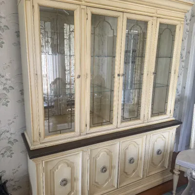 Dining Room China Cabinet  2 pieces