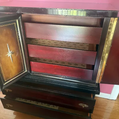 dresser open