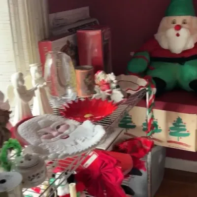 Lots of holiday items