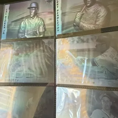 Baseball cards - Topps sealed in boxes and halographic ++