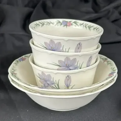 Noritake 'conservatory' (7915) Floral Bowl Set