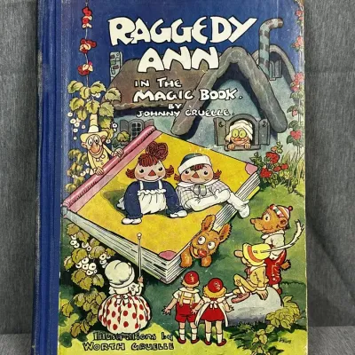 1939 "Raggedy Ann in the Magic Book" by Johnny Gruelle