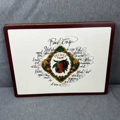 Williams-Sonoma Vintage French Fruit Label Placemats, Set of 6