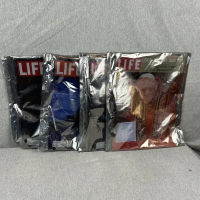 1958-1963 LIFE Magazines Featuring Pope John XXIII and JFK