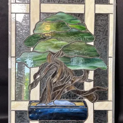 Bonsai Stained Glass