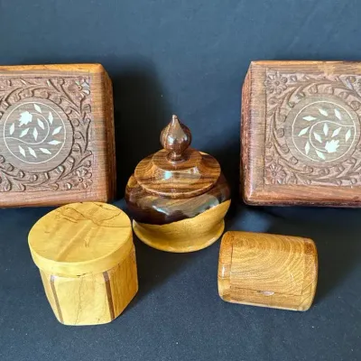 Collection Of Beautiful Wooden Boxes