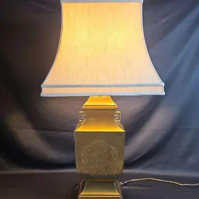 Ornate Brass Table Lamp