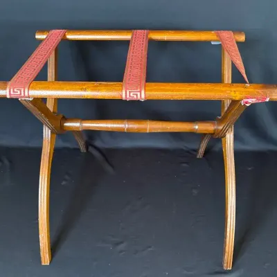 Bamboo Luggage Rack